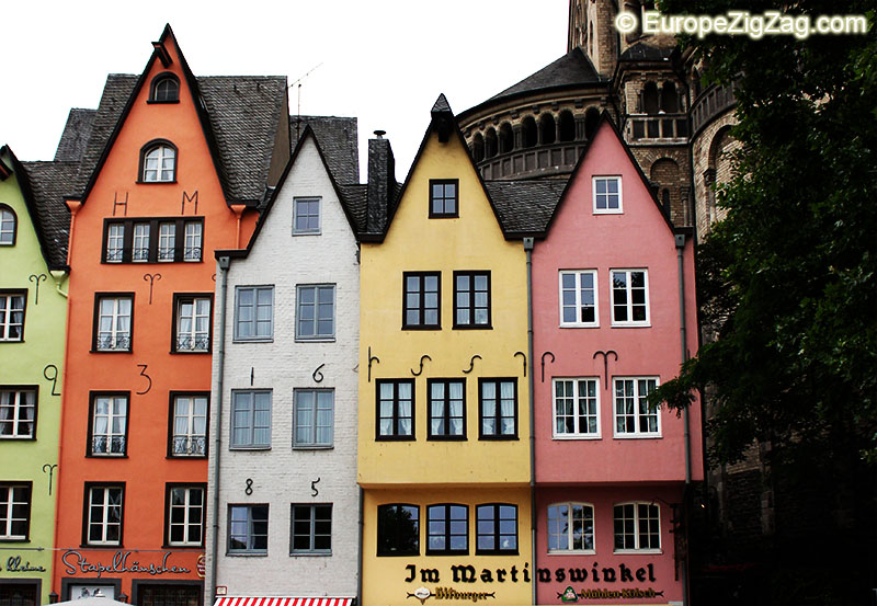 Old Town Facades in Cologne