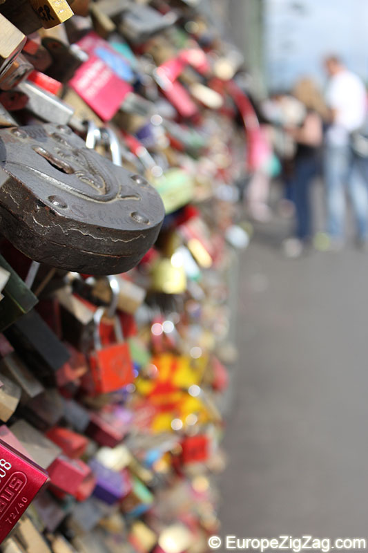 Love Locks On Bridge