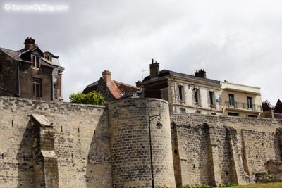 Laon medieval city wall