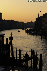 The Grand Canal in Venice