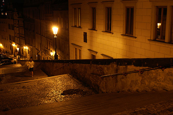 Staircase from Prague castle.