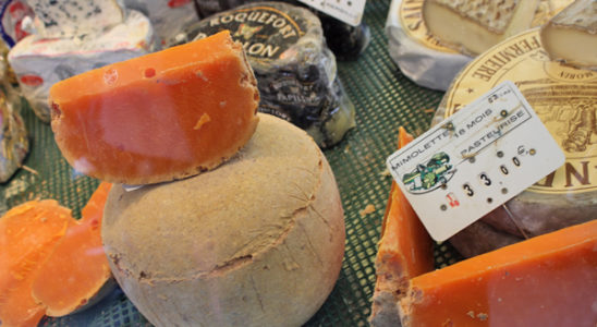 Parisian food market