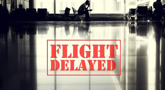 Flight delays.