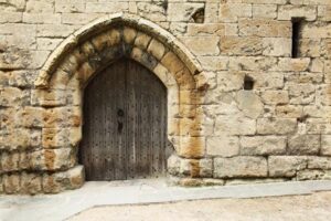 Old medieval gate