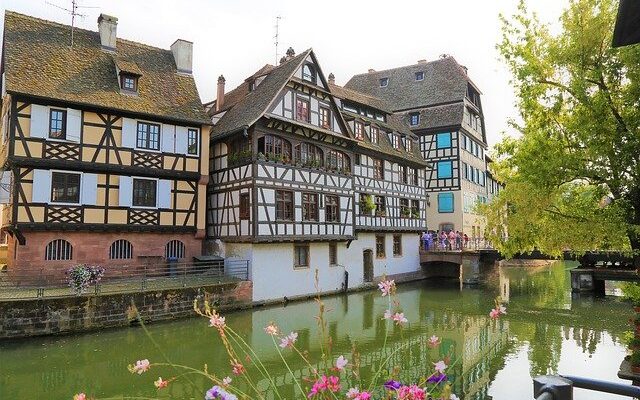 Old houses in Strasbourg