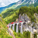 Landwasser Viaduct in Switzerland