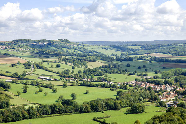 Vezelay in France