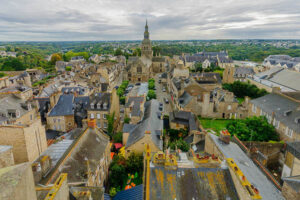 Dinan in Brittany, France