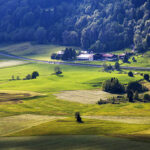 Rural panorama in Bavaria, Germany