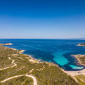See Corsica and Mallorca from above