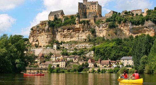 Canoeing in Dordogne, France