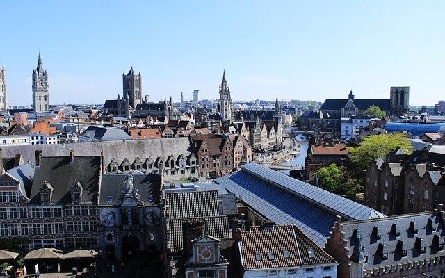 Ghent in Belgium