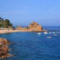 Mar Menuda beach in Tossa de Mar, Costa Brava.