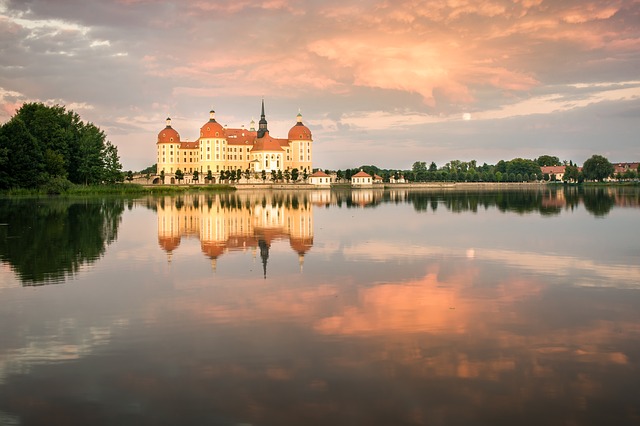 Castle Moritzburg in Germany