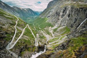 Trollstigen, Andalsnes, Norway.