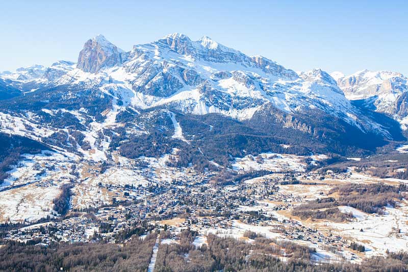 Cortina D'ampezzo in Italy