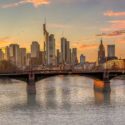 The Frankfurt skyline