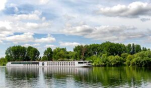 River cruise on Seine in France