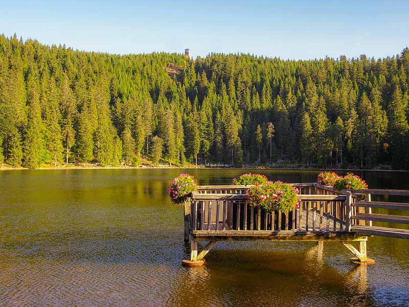 Mummelsee in the Black Forest, Germany