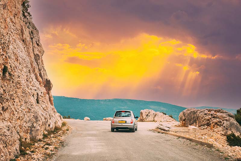 Road trip through Verdon in France.