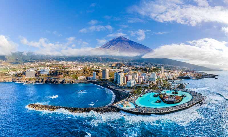 Skyline of Tenerife, Spain
