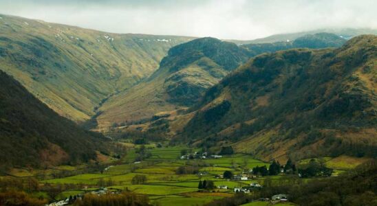 The Lake District in England