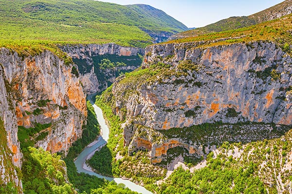 Verdon Gorge in Provence, France