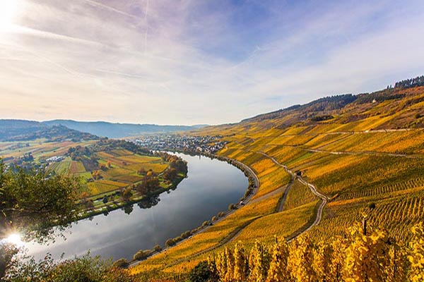 Moselle in autumn