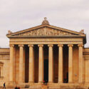 The exterior of the Glyptothek in Munich, Bavaria, Germany