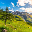 Hohe Tauern in Austria.