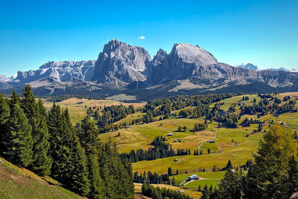 Mountains in Italy.