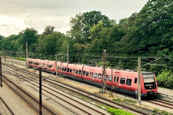 Østerport train platform, Copenhagen