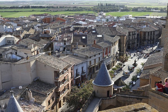 Olite in Navarre, Spain