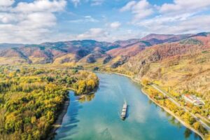 Wachau valley in Austria