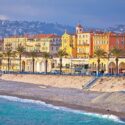 Nice beachside in France