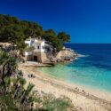 Calm beach on Majorca in Spain.